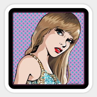 TS Eras Pop Art Sticker